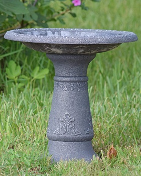 Arcadia Garden Products BB05 Stone Fiberclay Birdbath