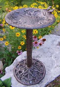 Oakland Living Hummingbird Bird Bath