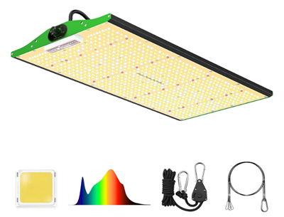 VIPARSPECTRA Newest Pro Series P2500 LED Grow Light with Samsung LEDs(Includes IR), Full Spectrum LED Grow Lights, Dimmable Plant Grow Lights for Indoor Plants Seeding Veg and Bloom 840PCS LEDs