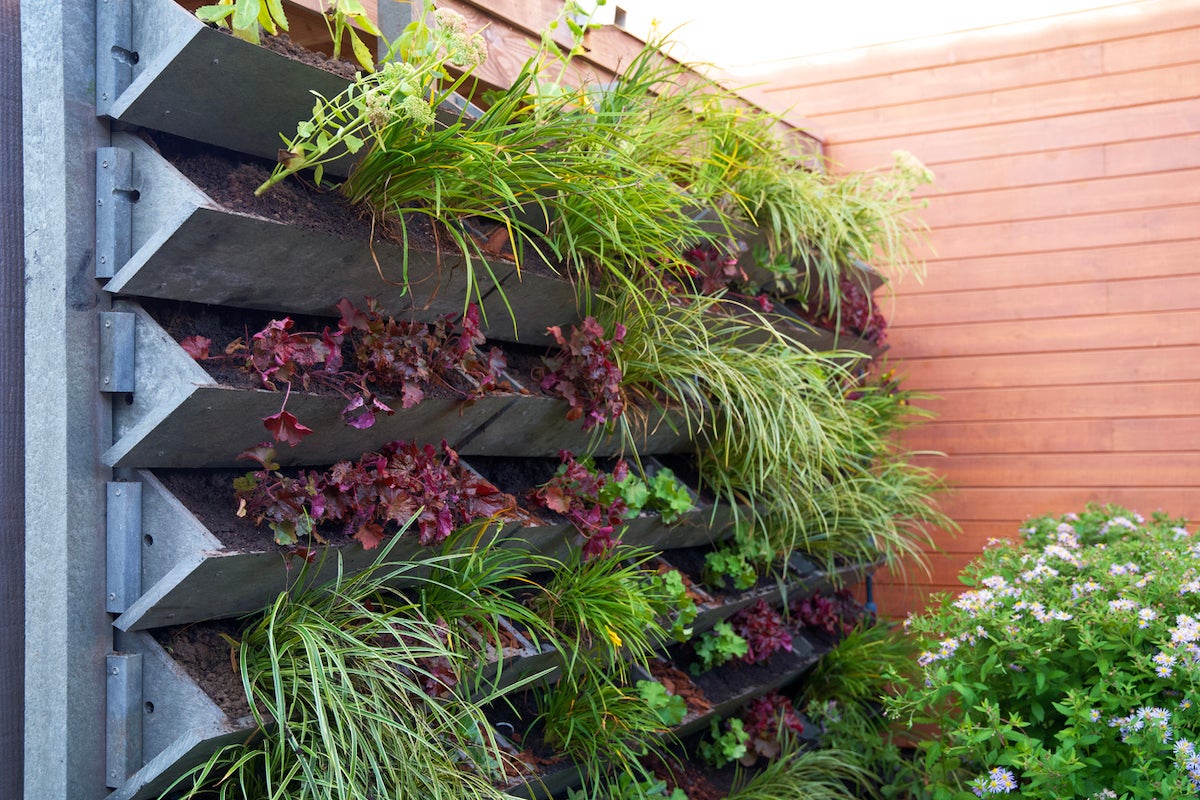 Explore Creative Vertical Garden Container Ideas