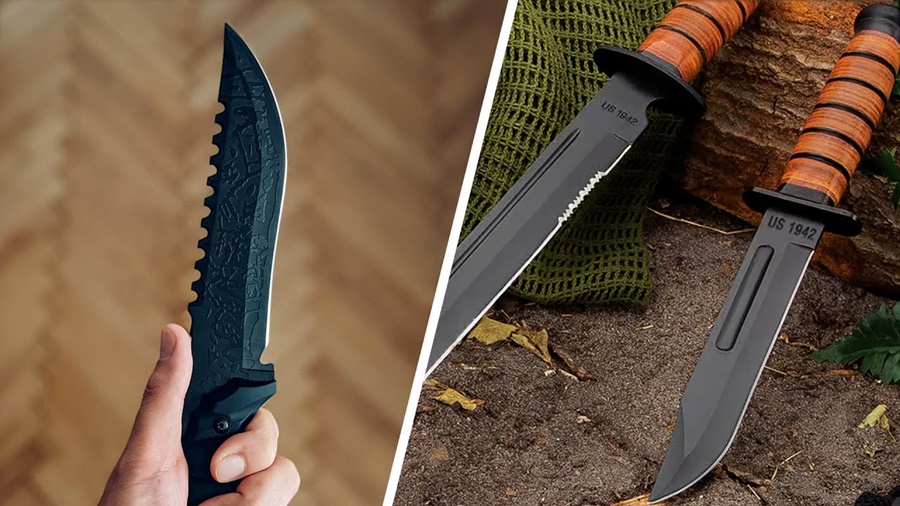 difference between a hunting knife and survival knife