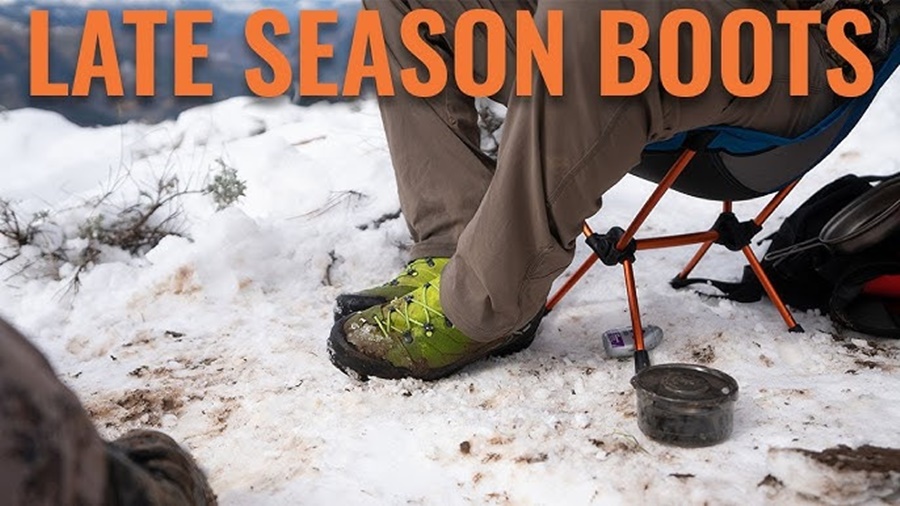 early season hunting boots vs late season hunting boots