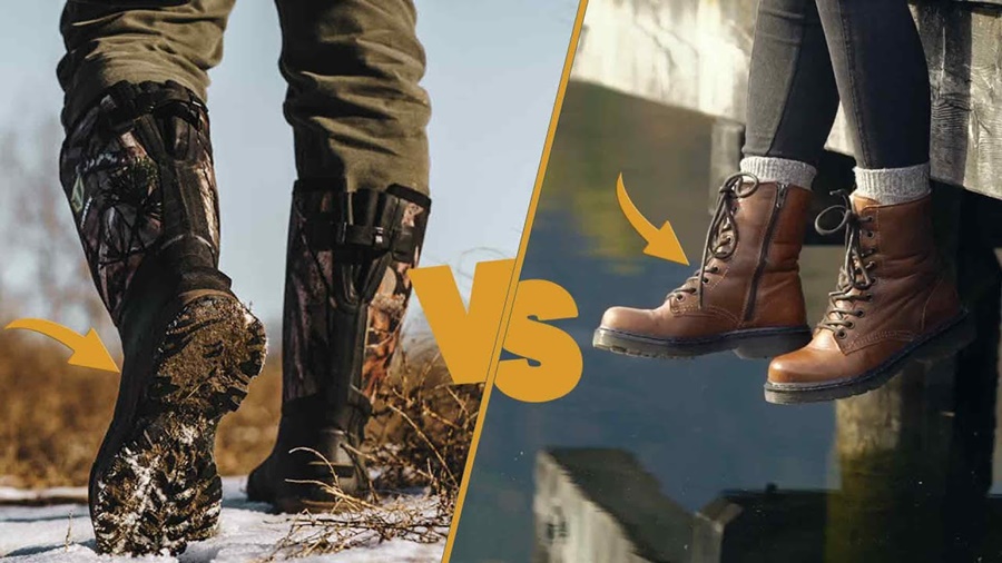 hunting boots vs hiking boots